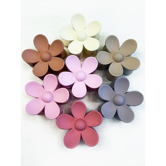 Matte Sweet Colors of Daisy Hair Clips