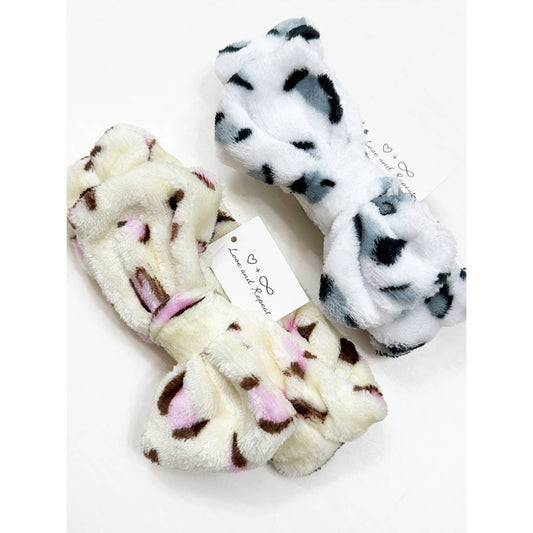 Leopard Print Shower Headwrap