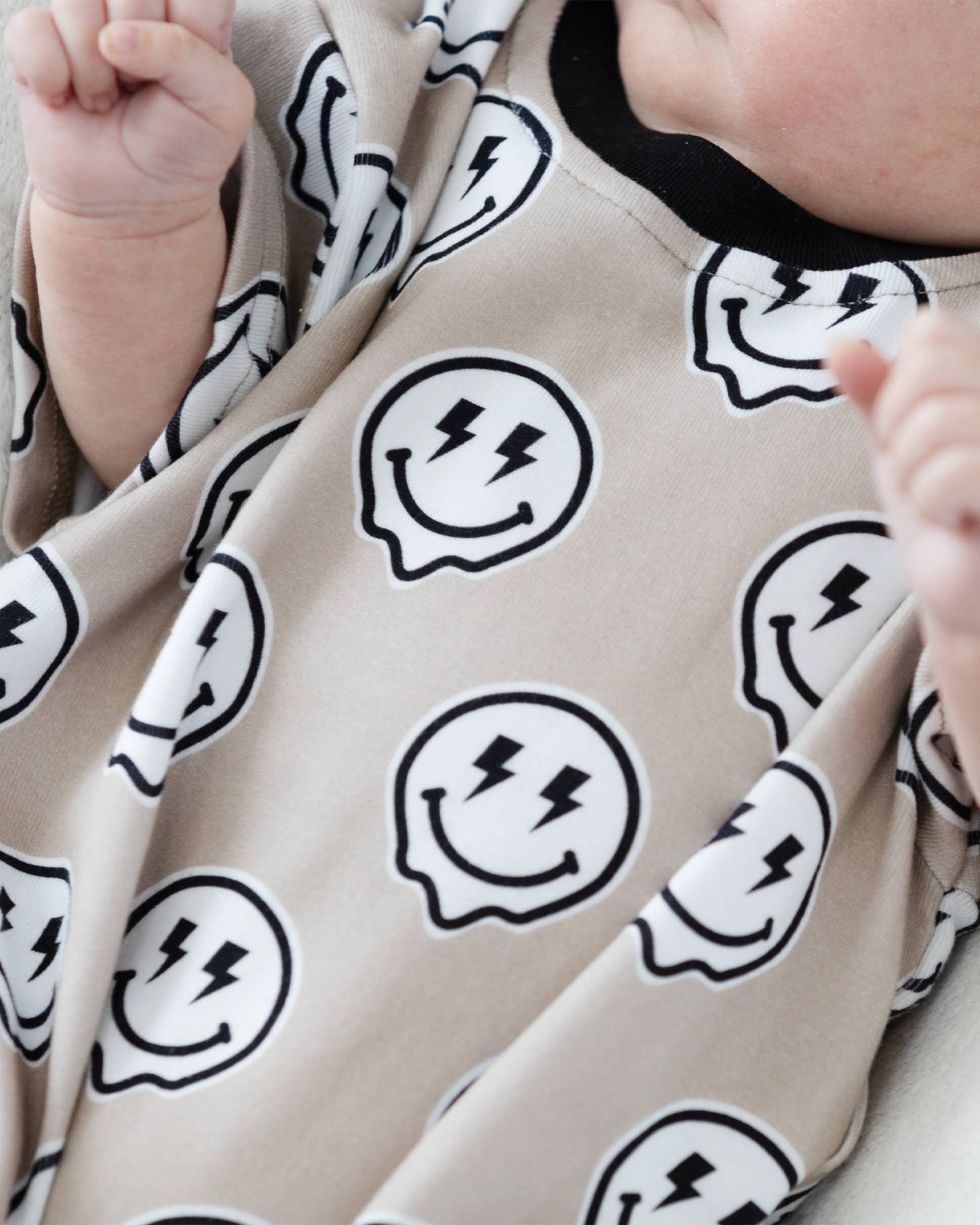 Short Sleeve Baby Bubble Romper | Electric Drippy