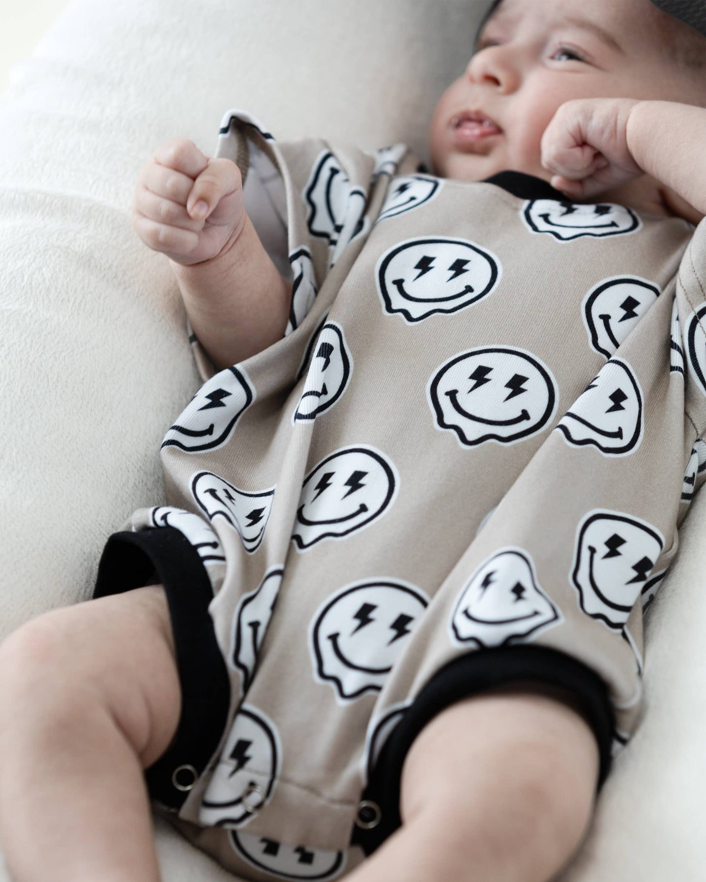 Short Sleeve Baby Bubble Romper | Electric Drippy